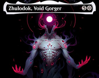 FOIL] 虚空喰らい、ズロドック/Zhulodok, Void Gorger (統率者