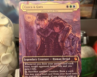 Zimone y Dina Proxy de metal sin fronteras para Commander