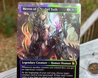 Meren of Clan Nel Toth SACRIFICE AND REANIMATION Magic MTG