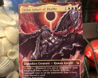 Sidar Jabari de Zhalfir Proxy de metal sin bordes completo para el comandante