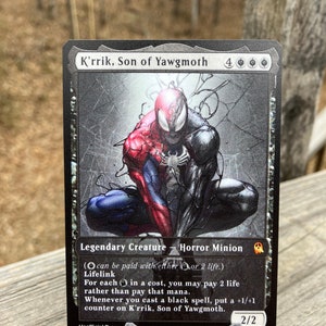 Edgar Markov Foil Full Borderless Metal Proxy for Commander