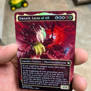 Zhulodok, Void Gorger Foil Full Borderless Metal Proxy for Commander - Etsy  日本