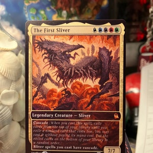 The First Sliver (custom Card Alternate Full Art) - Etsy
