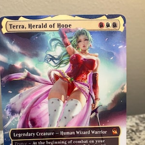 Terra, Herald of Hope, volledig randloze metalen proxy voor Commander