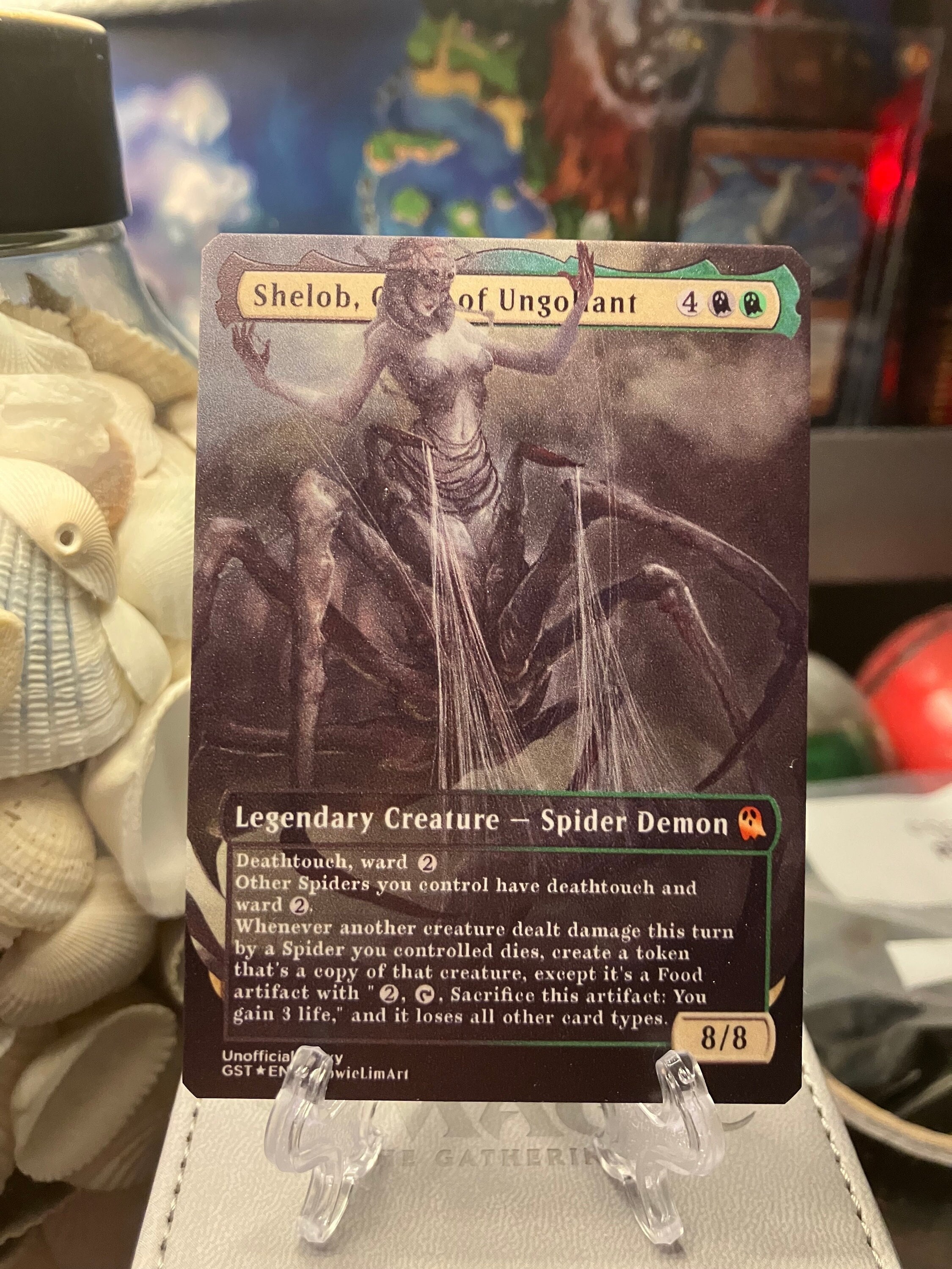 shelob mtg card Magic The Gathering - The Lord of the Rings