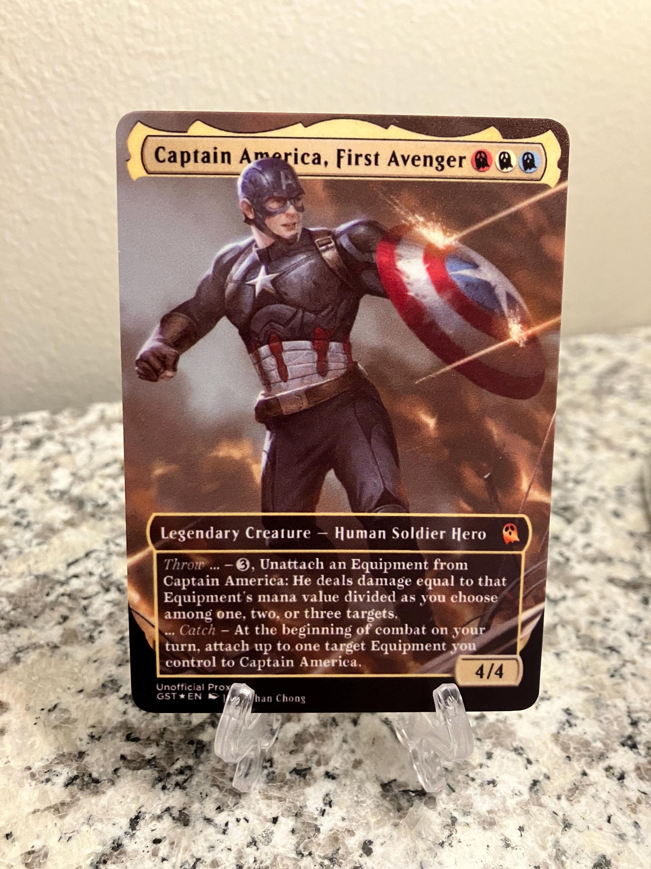 Captain America, First Avenger Full Borderless Metal Proxy Captain America, First Avenger Full Borderless Metal Proxy