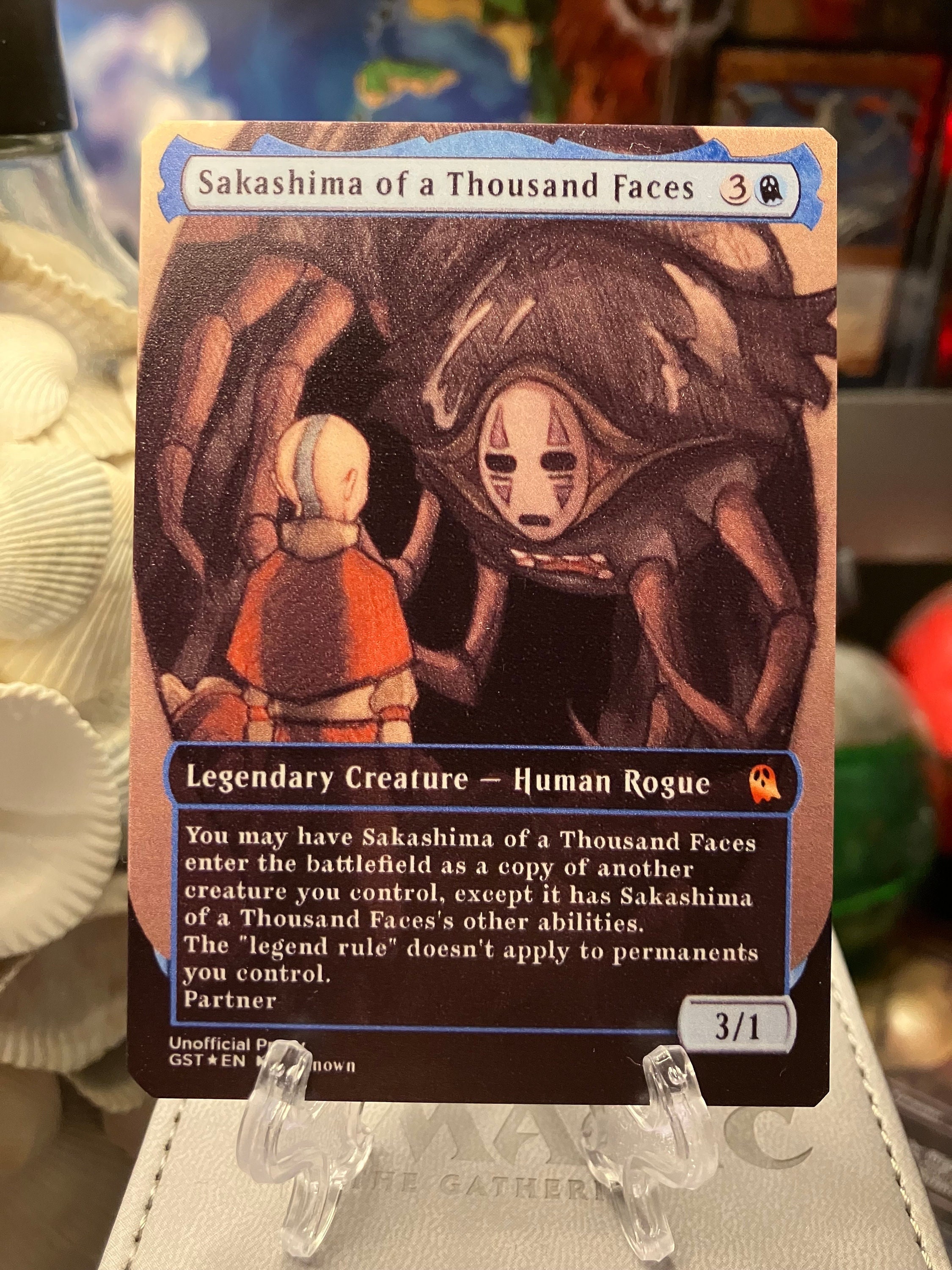 Sakashima of a Thousand Faces Full Borderless Metal Proxy for Etsy
