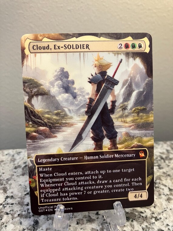 Final Fantasy Commander Decks Variants Foil: Cloud, Ex