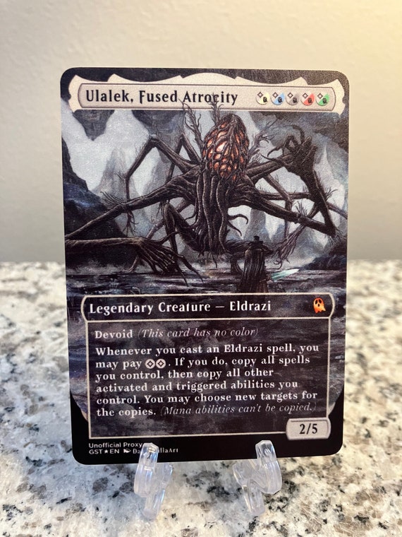 ulalek card sleeves Modern Horizons 3 Ulalek, Fused Atrocity Deck Protector (100ct) for Magic: The Gathering I will respond quickly and do everything I can to make your ordering experience as positive as possible Chocobo Bundle Mtg Ultra PRO