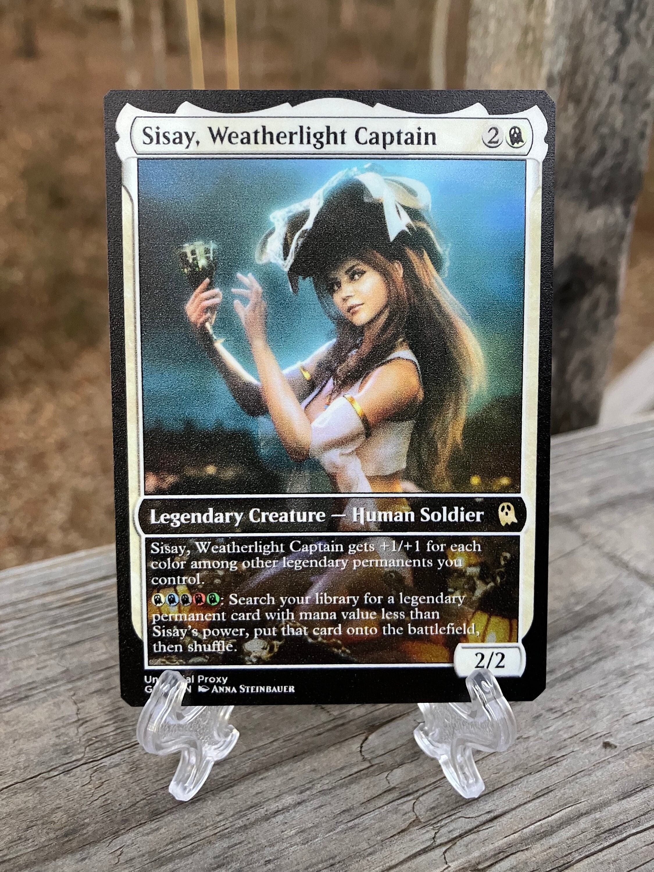 Sisay, Weatherlight Captain Metal Proxy for Commander - Etsy