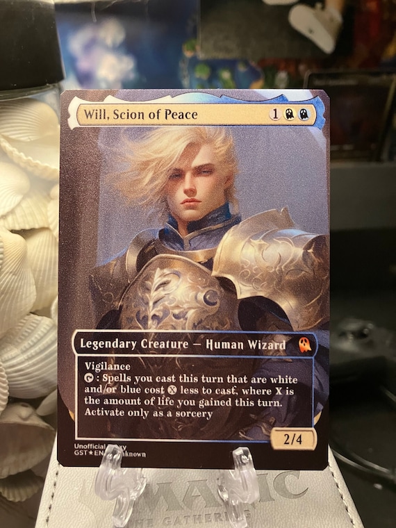 Will, Scion of Peace Full Borderless Metal Proxy for Commander - Etsy