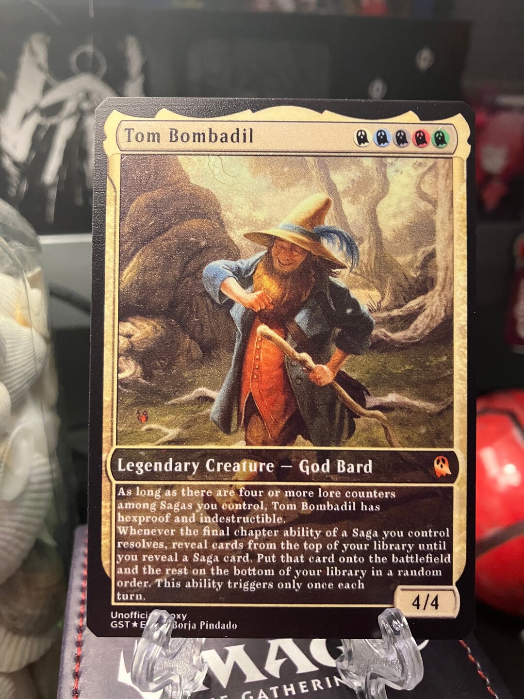 Tom Bombadil Metal Proxy for Commander Etsy