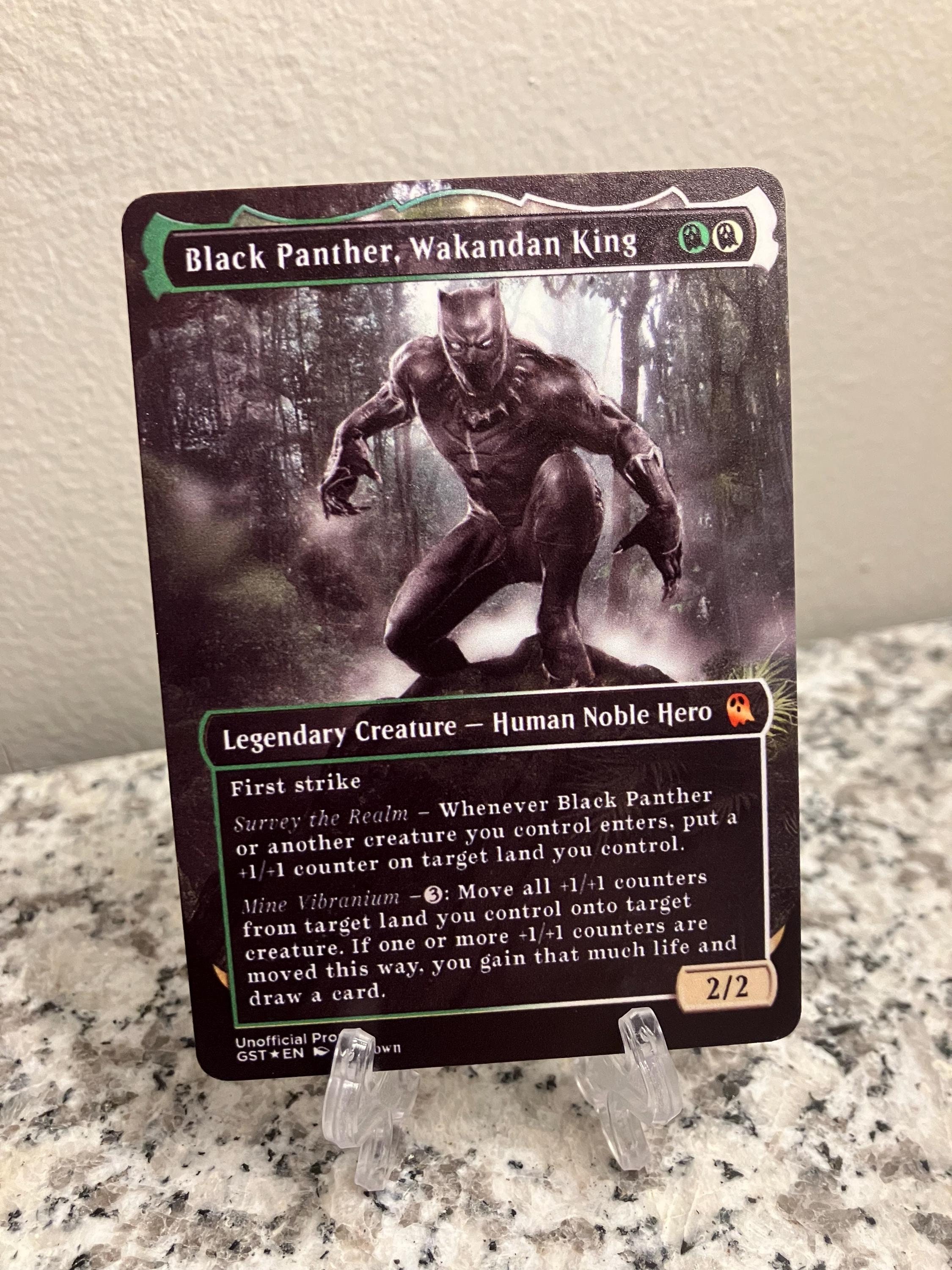 MTG Secret Lair Marvel Black Panther Foil Edition Set Magic