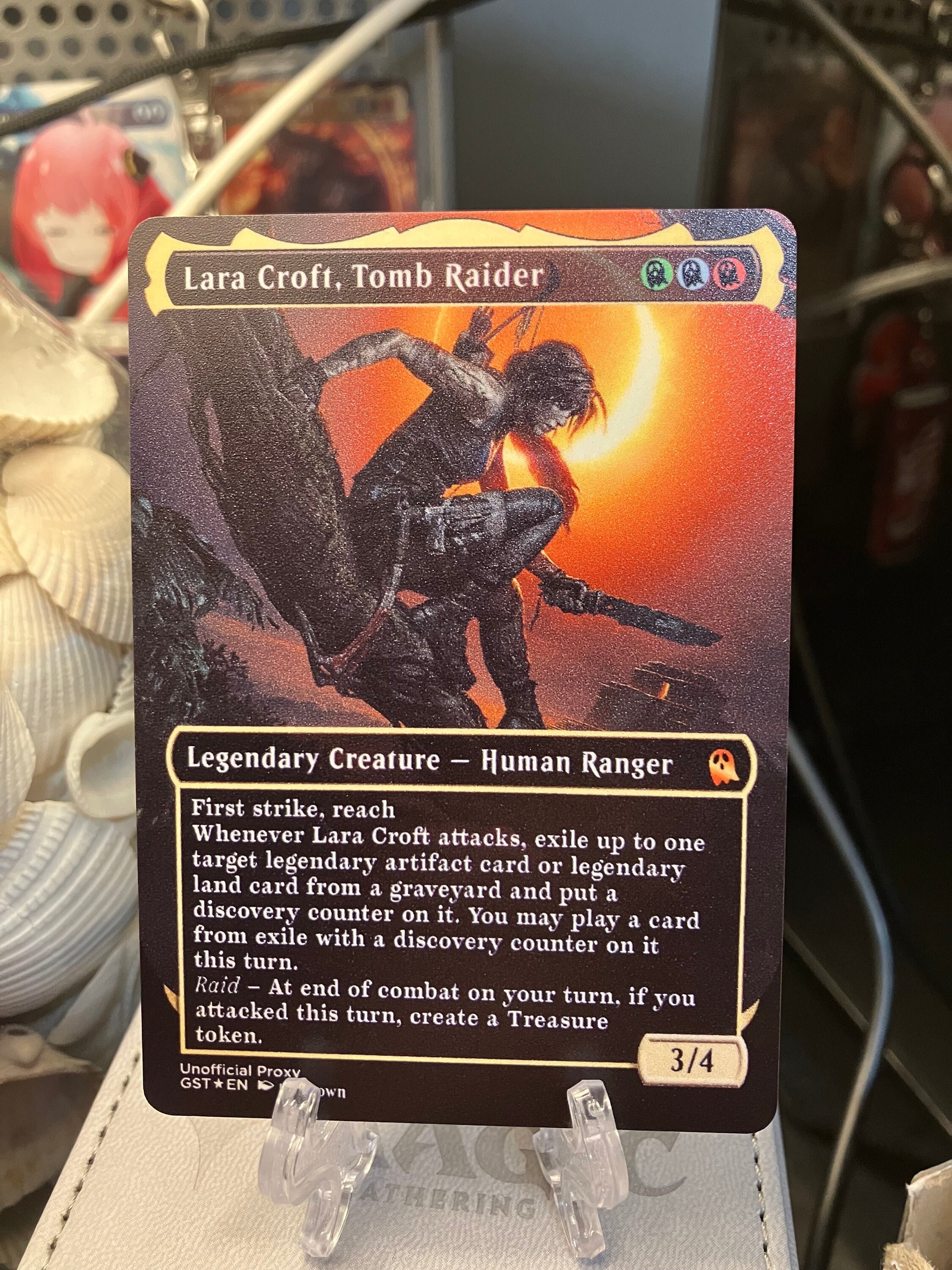 Mtg Lara Croft Proxy - Etsy