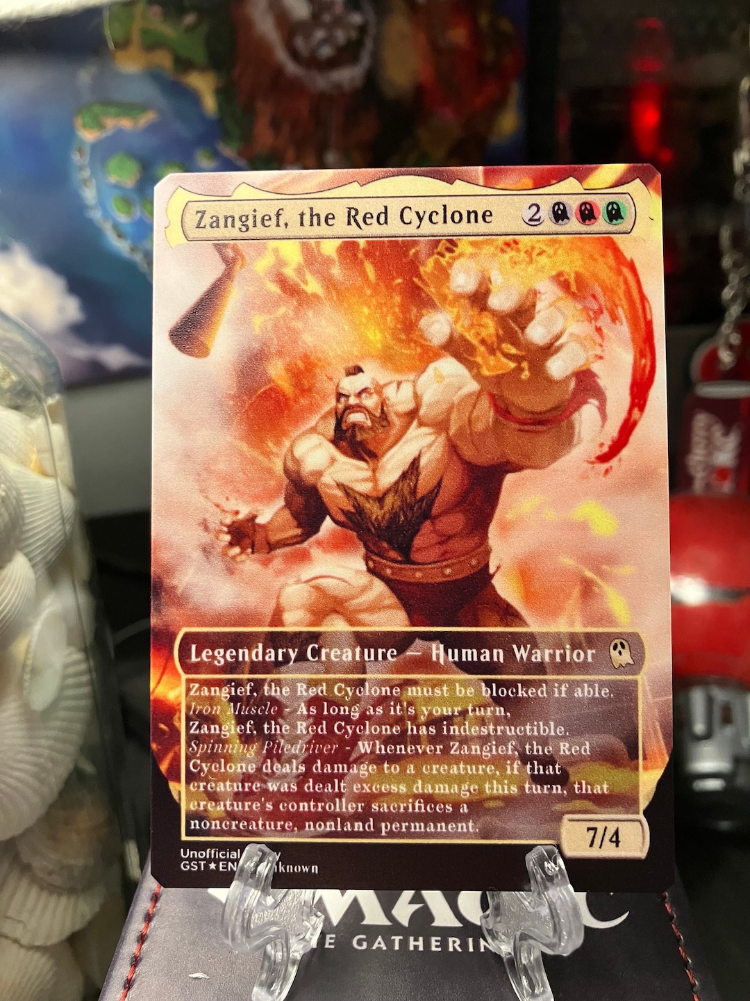 Street Fighter 6 - Zangief - The Red Cyclone, a card pack by Mauro Unit 1 -  INPRNT