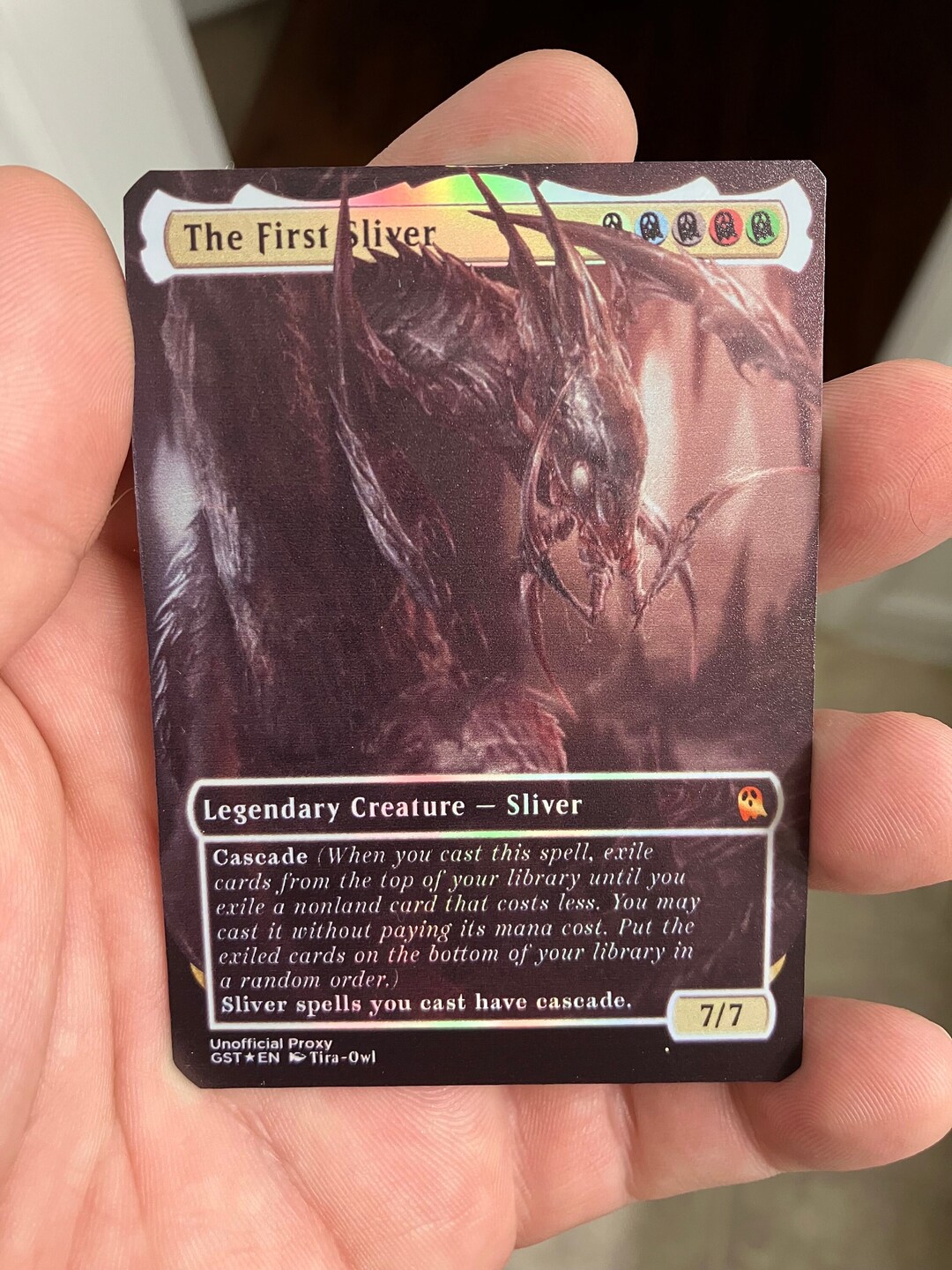 金属モックス 英語版 ボーダーレス foil