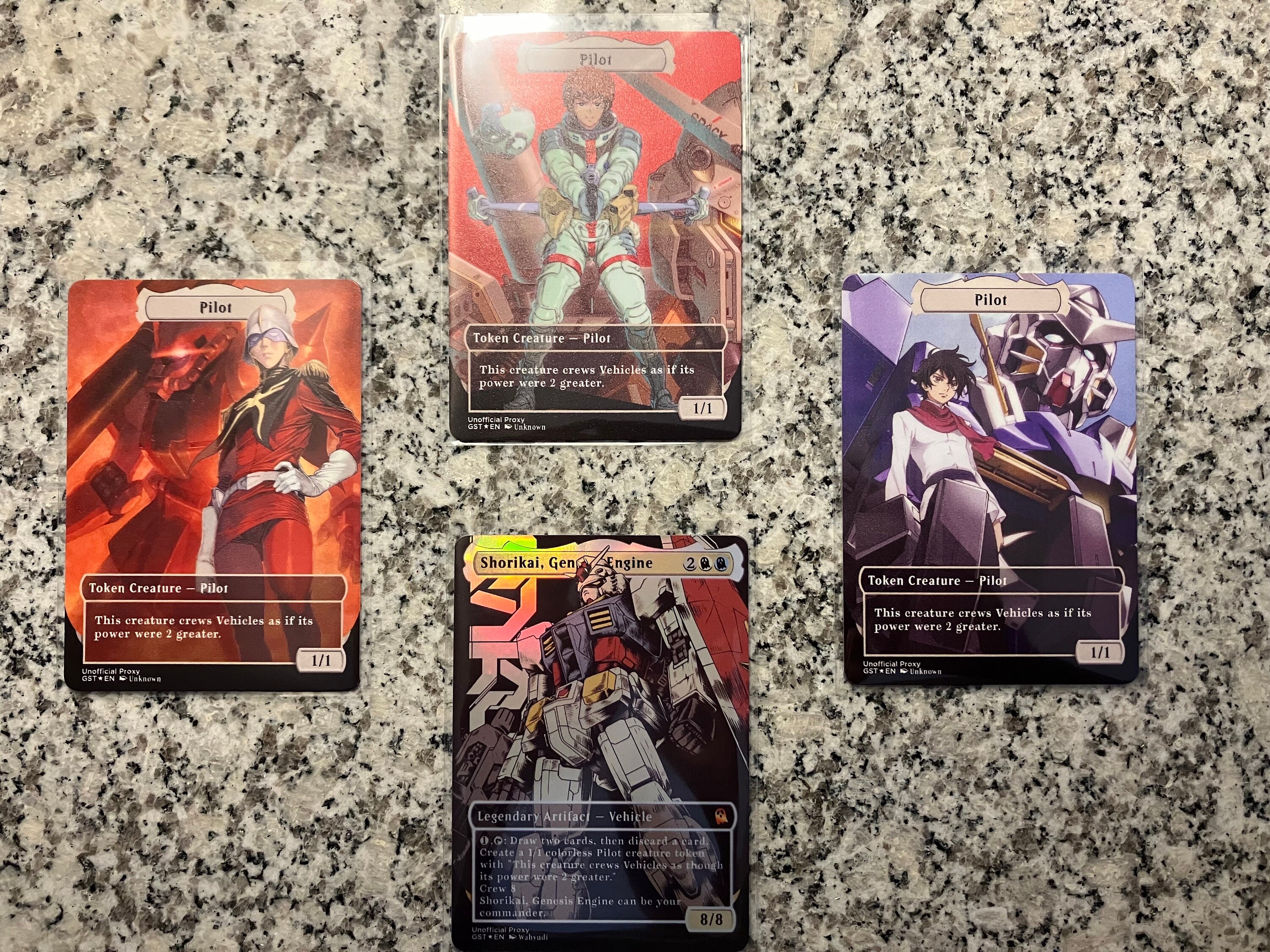 Shorikai, Genesis Engine BUNDLE, Foil Shorikai and 3 Non