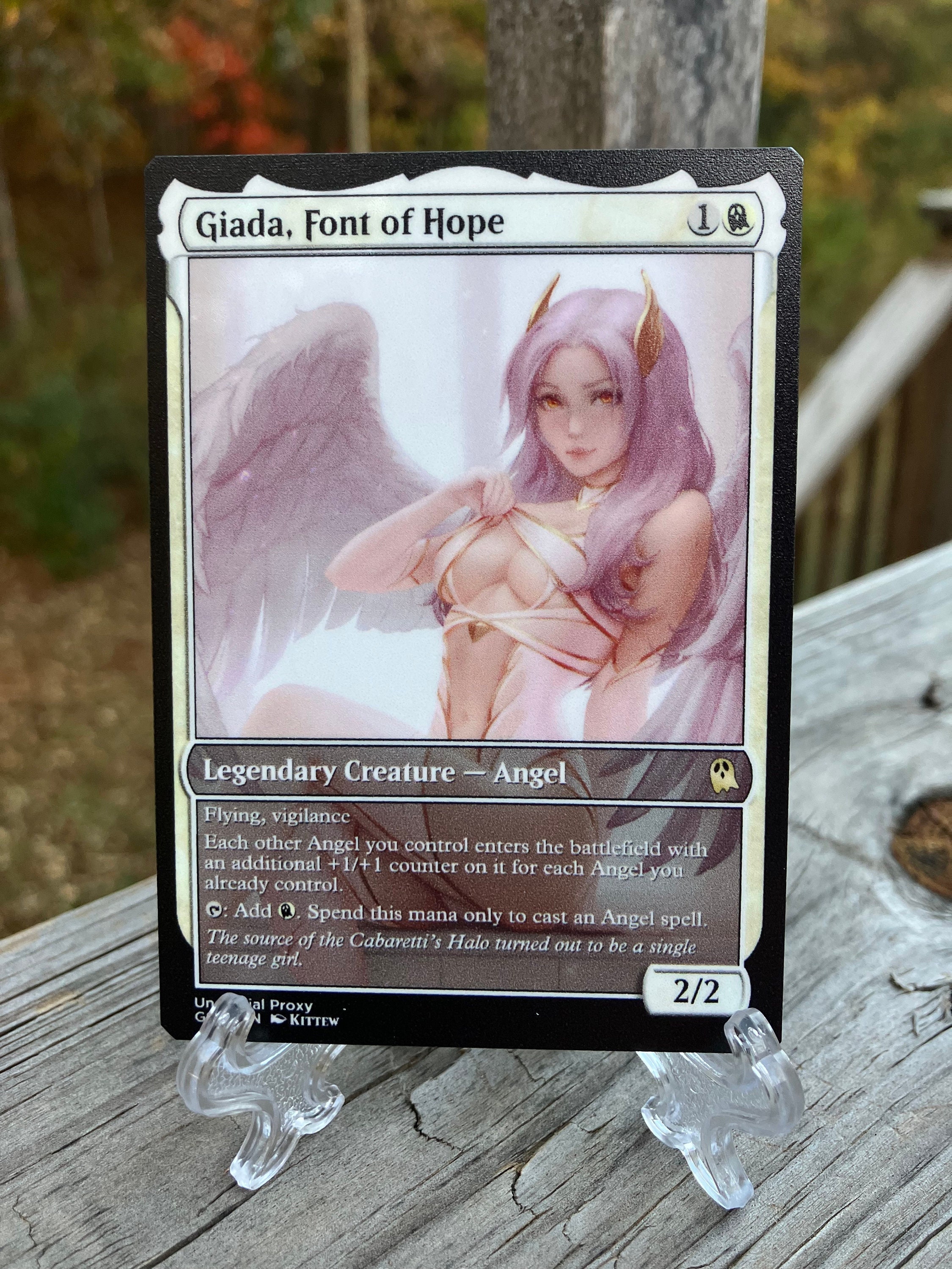 Giada Font of Hope Metal Proxy for Commander Etsy