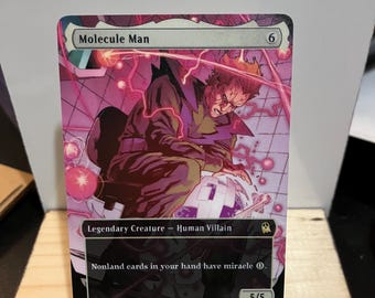 Molecule Man Borderless METAL PROXY for Commander - Etsy