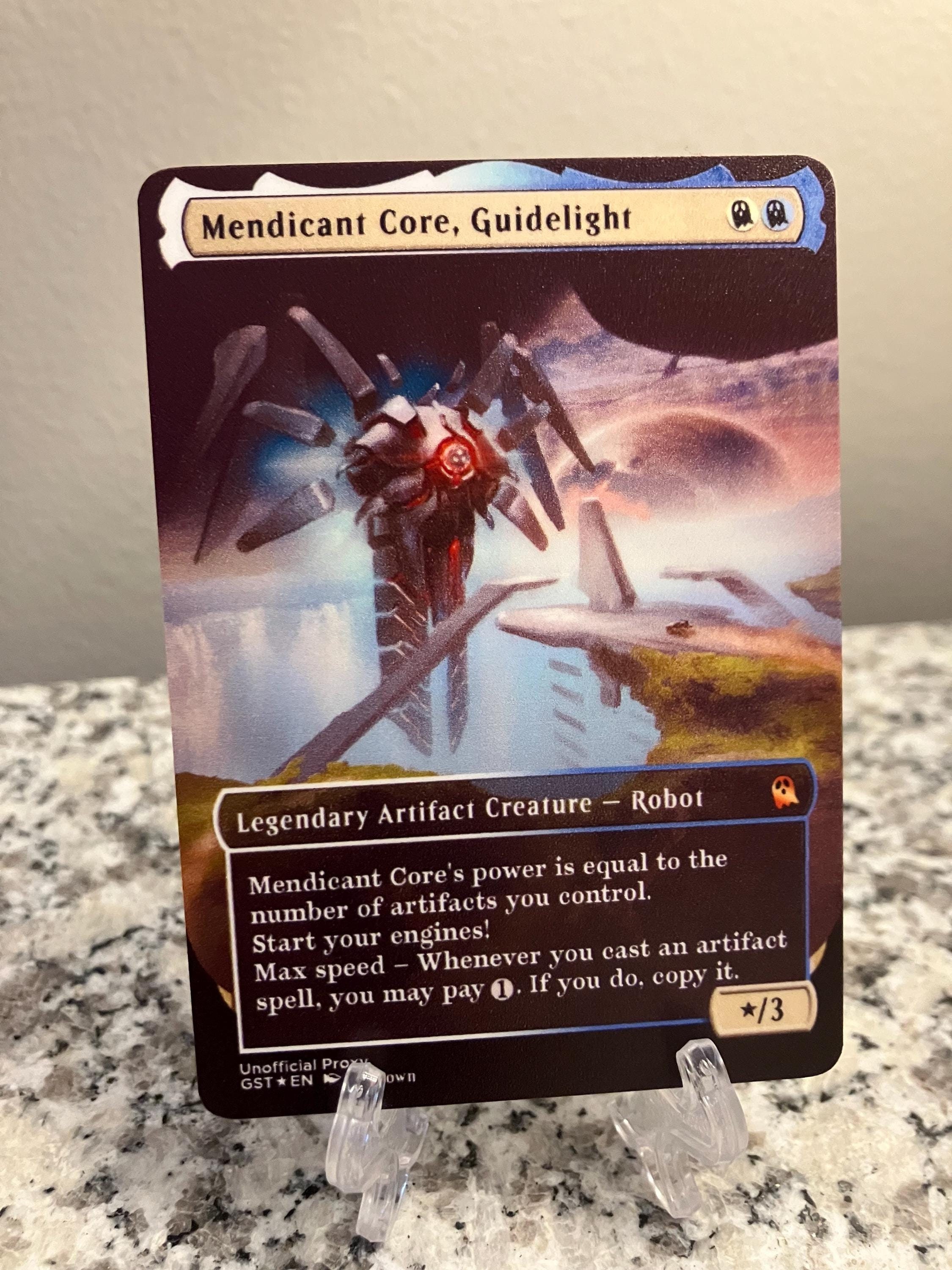 Mendicant Core, Guidelight Full Borderless Metal Proxy for