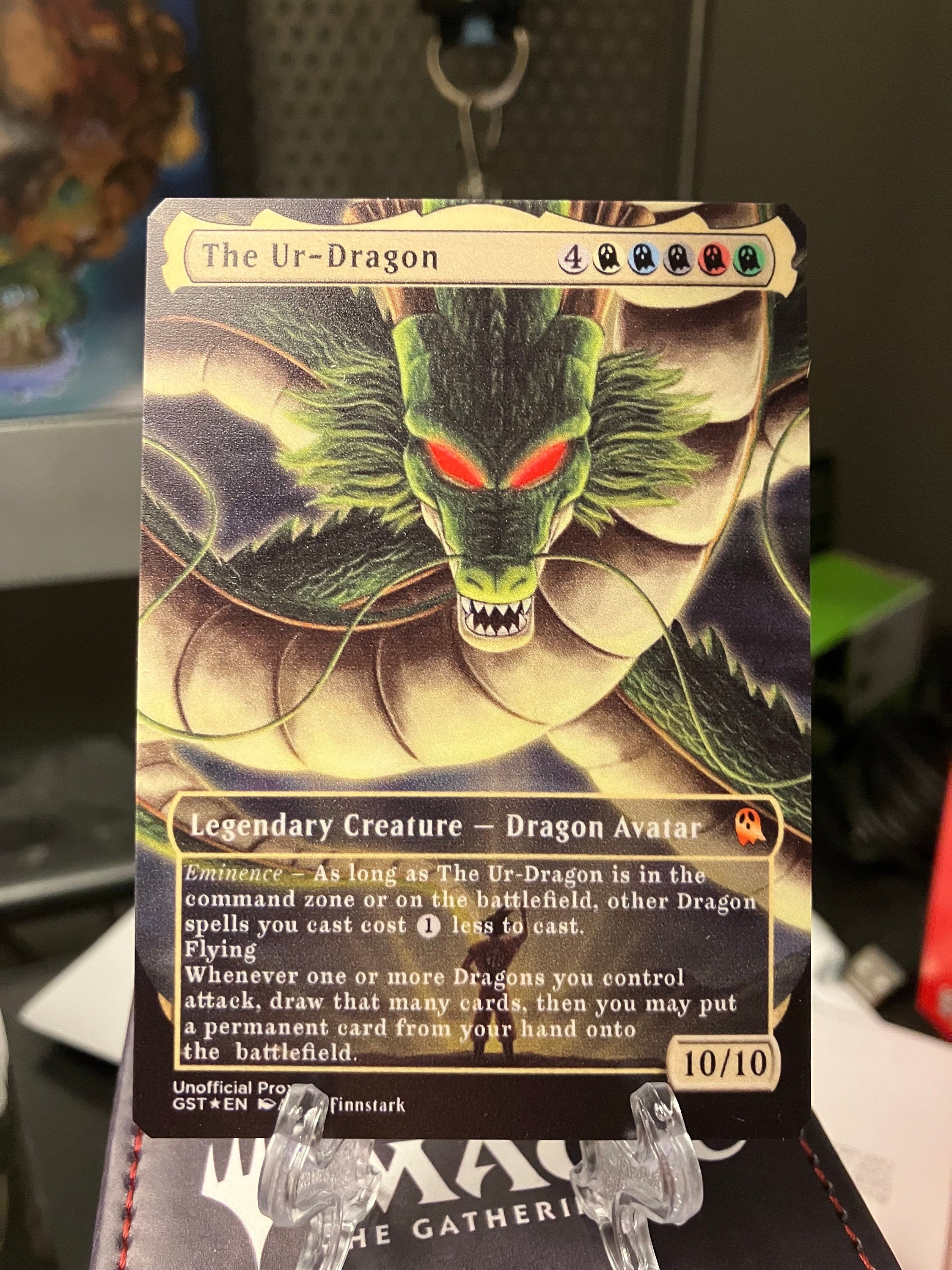The Ur-dragon Full Borderless Metal Proxy for Commander - Etsy