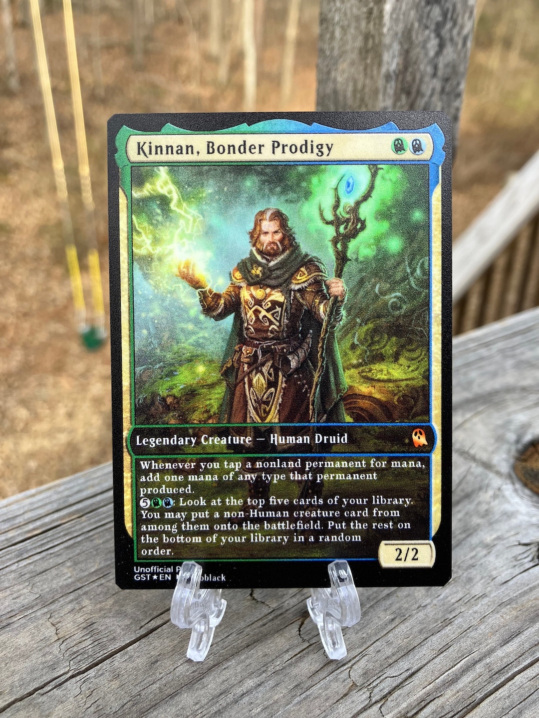 Kinnan, Bonder Prodigy Metal Proxy for Commander - Etsy