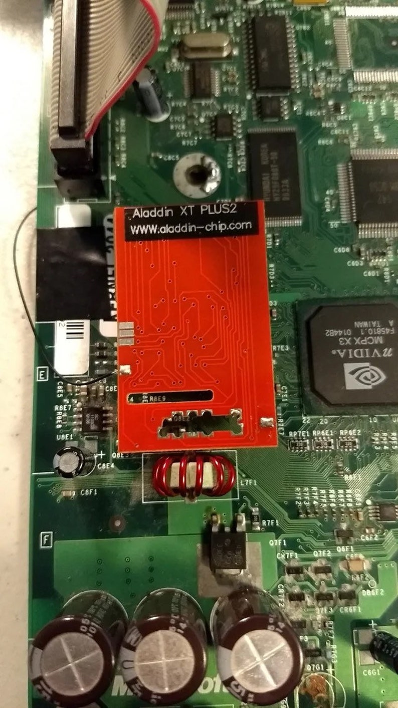 Original Xbox Aladdin XT Mod Chip Install Etsy
