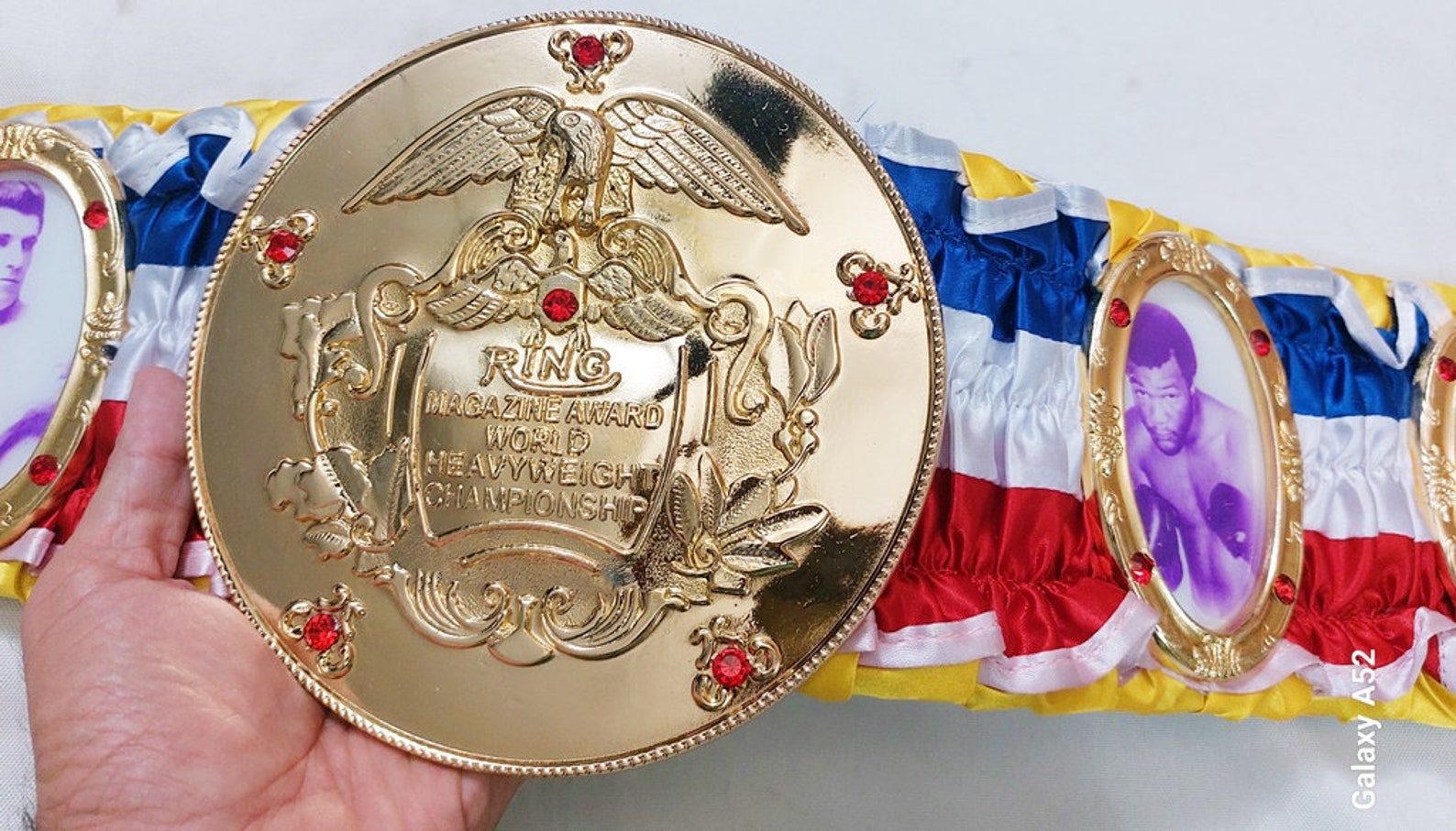 Rocky Balboa Belt Replica Ring Magazine World Heavyweight Etsy