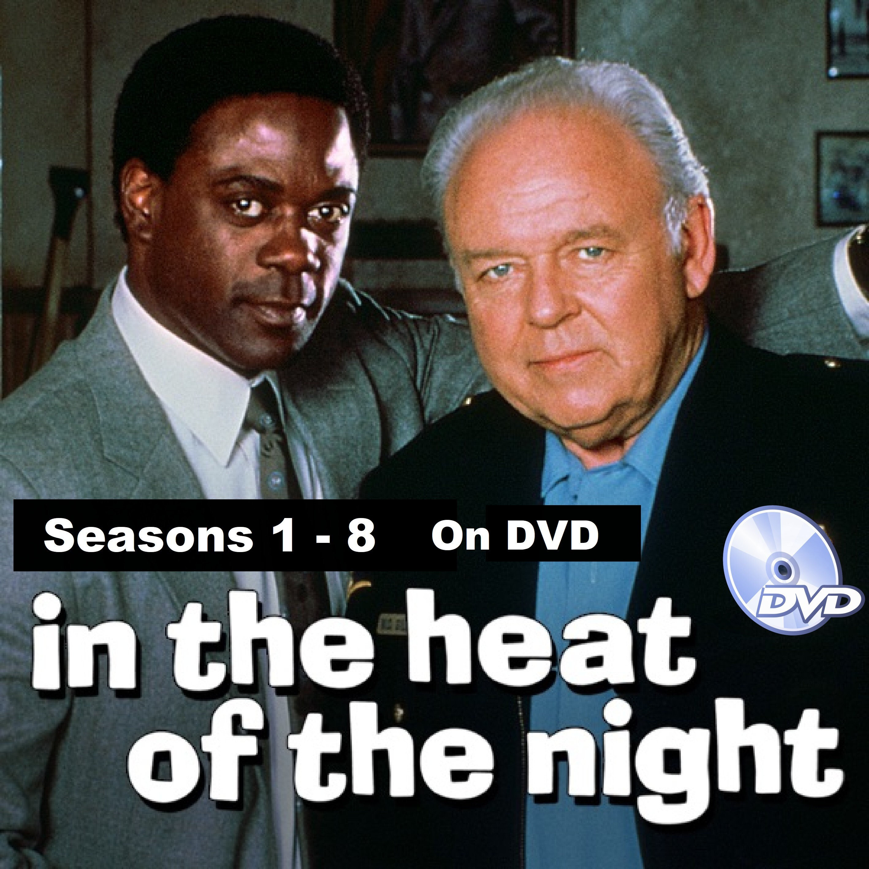In the Heat of the Night Season 1 8 146 Episodes on DVD Etsy