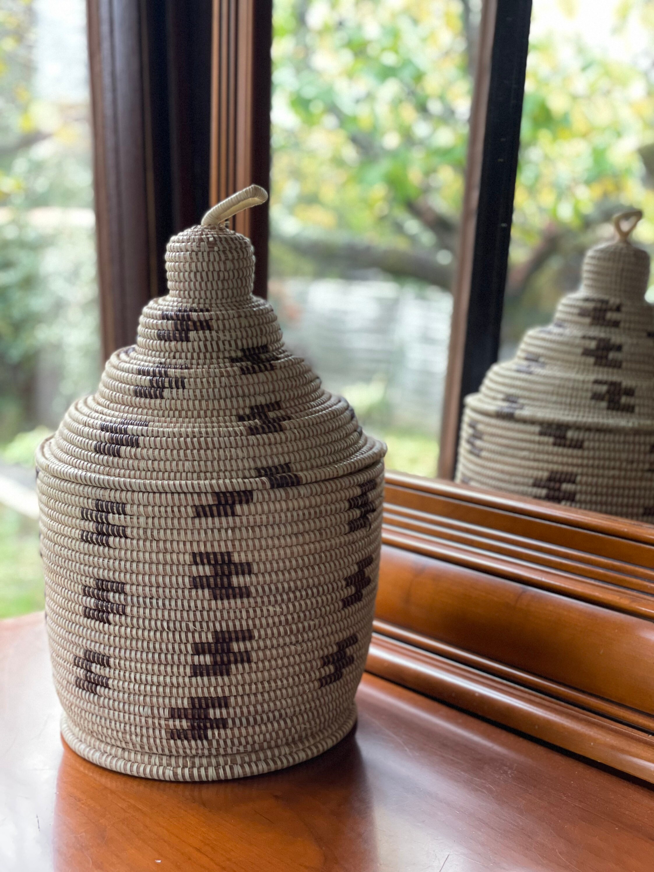 Panier Africain Beige