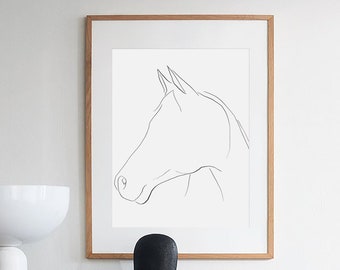 Horse Poster, Horse Photography, Horse Paintings, Horse Vector, Equine Art, Horse Drawing, Horse Memorial, Horse Portrait, Equestrian Decor