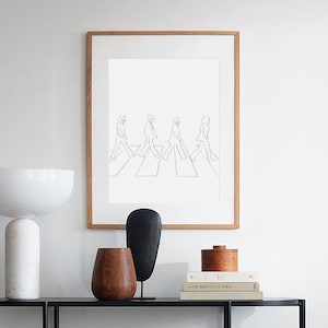 THE BEATLES Print, Beatles Gifts, Indie Room Decor, Beatles Art, Beatles Lover Gift, Beatles svg, the Beatles Poster, John Lennon Print