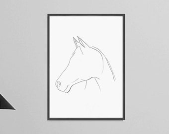 Horse Photo Wallpaper - Etsy