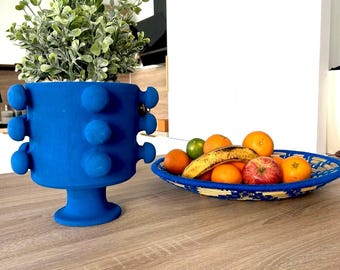 VASE ORGANIQUE BOHÈME boutons / jarre