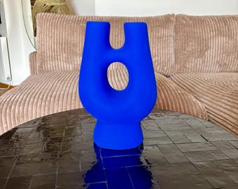 VASE BLEU MAJORELLE Marrakech réf 5