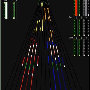 Séquence de Noël à « C’est la période la plus merveilleuse de l’année » pour un arbre CCR ou Smart Pixel à 16 bandes avec une étoile à 6 canaux sur le dessus.