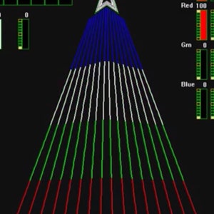 Séquence de Noël à « Toy Sack by Bob Rivers » pour un arbre à bandes CCR ou Smart Pixel à 16 bandes avec une étoile à 6 canaux sur le dessus.