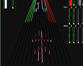 Secuencia navideña a "Music Box Dancer by DJ Schwede" para un árbol de tiras CCR o Smart Pixel de 16 tiras con una estrella de 6 canales en la parte superior.