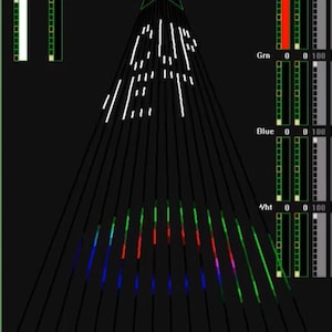 Séquence de Noël à « Rudolph Overture » pour un arbre à bandes CCR ou Smart Pixel à 16 bandes avec une étoile à 6 canaux sur le dessus.