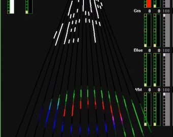 Secuencia navideña a "Rudolph Overture" para un árbol de tiras CCR o Smart Pixel de 16 tiras con una estrella de 6 canales en la parte superior.