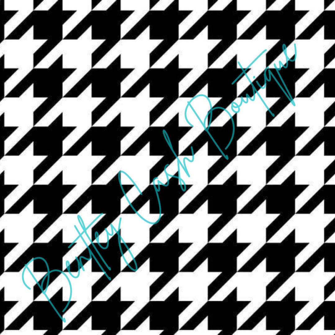 Houndstooth Pattern SVG, PNG Digital Download Etsy