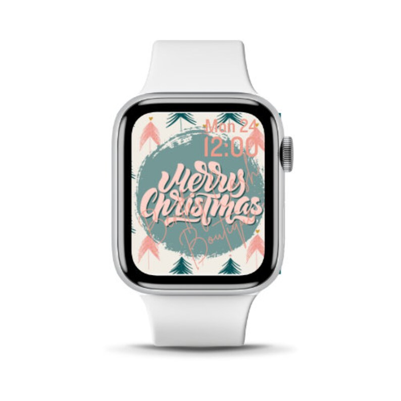 Christmas Apple Watch Wallpapers PNG JPG Apple Watch Etsy