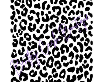 Cheetah Print SVG Digital Download Leopard Print SVG - Etsy
