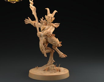 Faun Satyr V1 Miniature 32 Mm Scale Tabletop Unpainted - Etsy