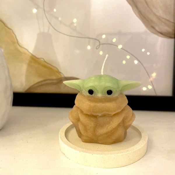 Star Wars Art Baby Yoda / Grogu Kerze