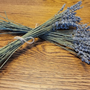 Dried Lavender Bundles Organic