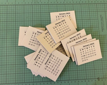 Buy 2023 Mini Tear off Calendars Online In India - Etsy India