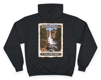 Treasure Falls Champion Hoodie - Sweatshirt, Pullover, Outerwear, Winter Clothing, Hiking
