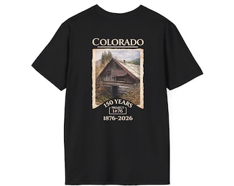 Colorado 150 Anniversary T-Shirt | Project 1876 Centennial Tee