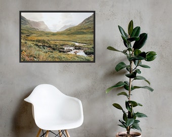 Natural Landscape of Highlands in Scotland